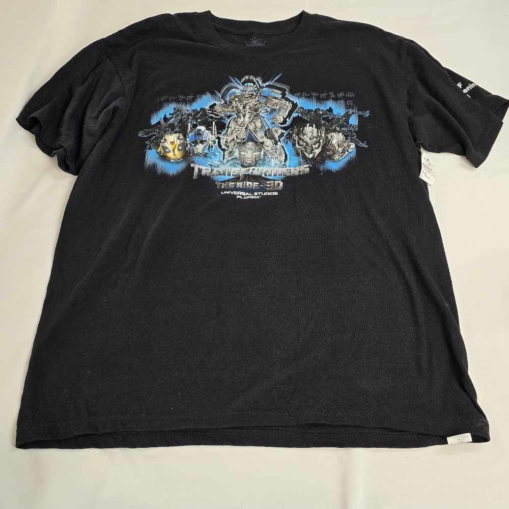 New Universal Studios Transformers 3D The Ride Tee Grand Opening Day 2013 Staff